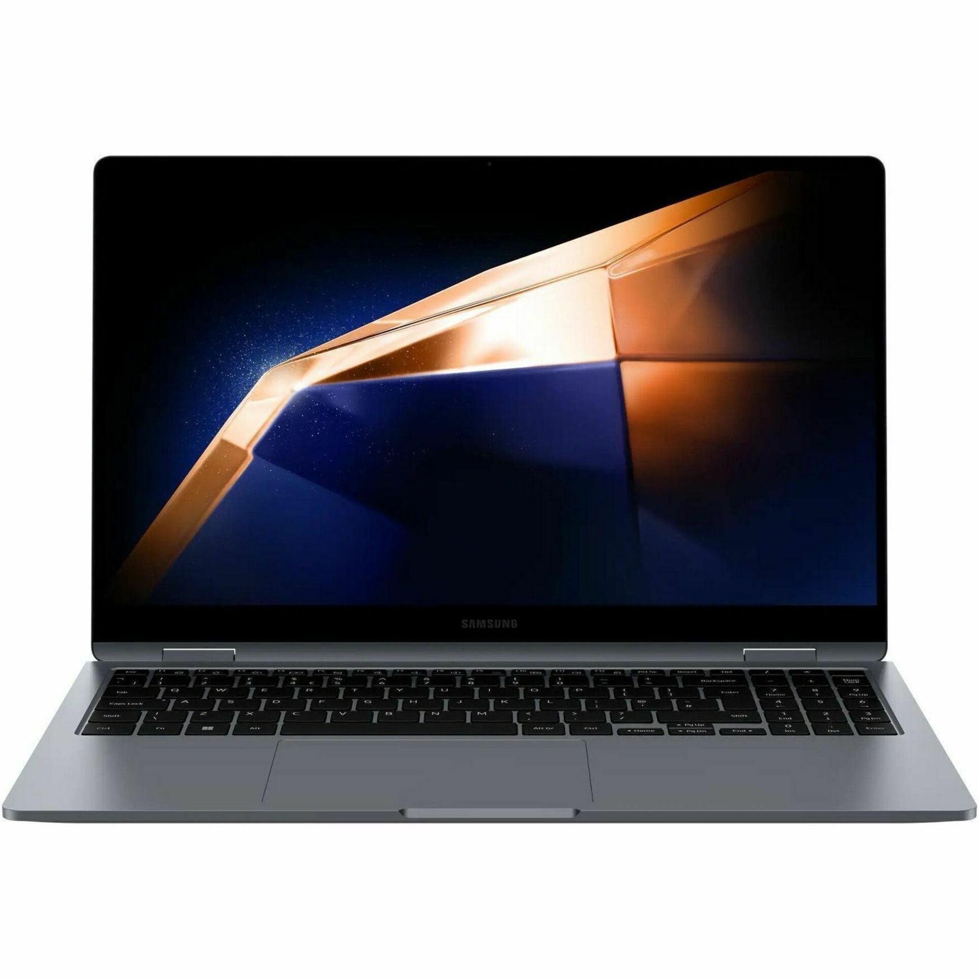 Samsung 2024 Galaxy Book4 360 Convertible Notebook, 15.6" AMOLED, Intel Core i5-120U, 16GB RAM, 256GB SSD, Thunderbolt 4, Moonstone Gray - NP754QGK-KG3US (1 Year Warranty)