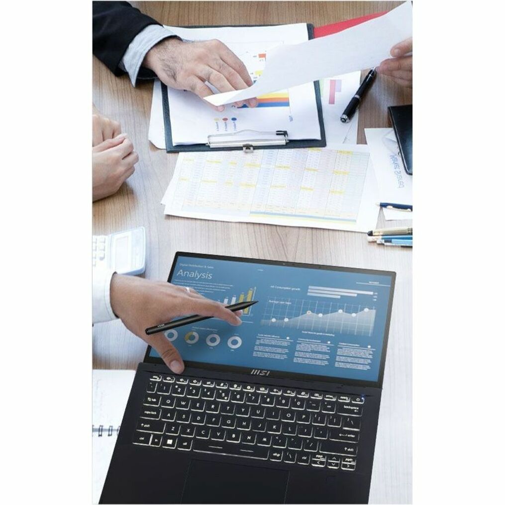 MSI 2024 Summit E14 Flip Evo Convertible 2-in-1 Notebook, 14" QHD+ Touchscreen, Intel Core i7-1360P, 32GB LPDDR5, 1TB SSD, Intel Iris Xe Graphics, Windows 11 Home, Black - SUME1413610 (1 Year Warranty)