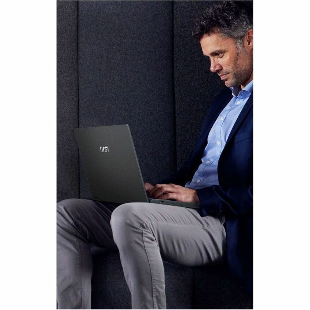 MSI 2024 Summit E14 Flip Evo Convertible 2-in-1 Notebook, 14" QHD+ Touchscreen, Intel Core i7-1360P, 32GB LPDDR5, 1TB SSD, Intel Iris Xe Graphics, Windows 11 Home, Black - SUME1413610 (1 Year Warranty)