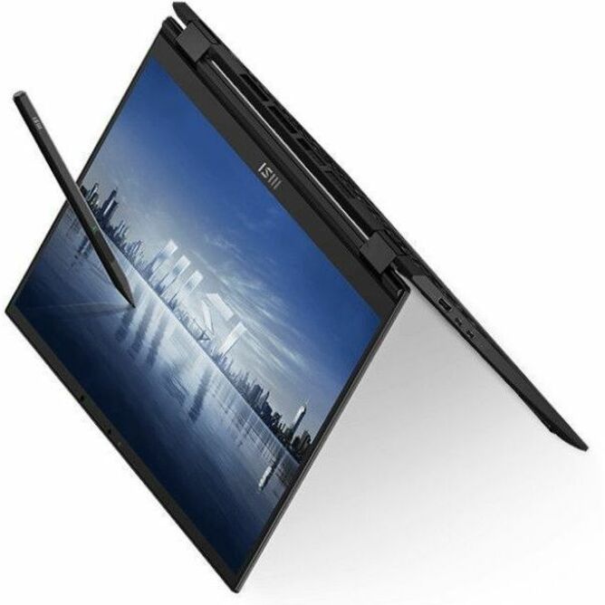 MSI 2024 Summit E14 Flip Evo Convertible 2-in-1 Notebook, 14" QHD+ Touchscreen, Intel Core i7-1360P, 32GB LPDDR5, 1TB SSD, Intel Iris Xe Graphics, Windows 11 Home, Black - SUME1413610 (1 Year Warranty)