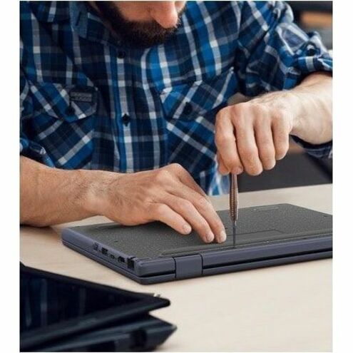 ASUS 2024 BR1204F Convertible 2-in-1 Notebook, 12.2" WUXGA Touchscreen, Intel N150 Quad-Core, 4GB LPDDR5, 128GB Storage, TPM, Windows 11 Pro, Military-Grade Rugged - BR1204FTA-YS14T (1 Year Warranty)