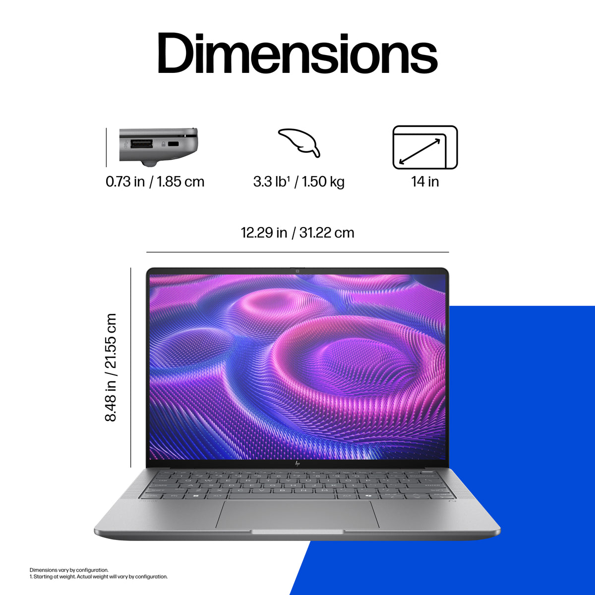 HP ZBook Ultra G1a Mobile Workstation PC Wolf Pro Security Edition AMD Ryzen AI Max PRO 390 14" WUXGA 32 GB LPDDR5x-SDRAM 1 TB SSD Wi-Fi 7 (802.11be) Windows 11 Pro Silver