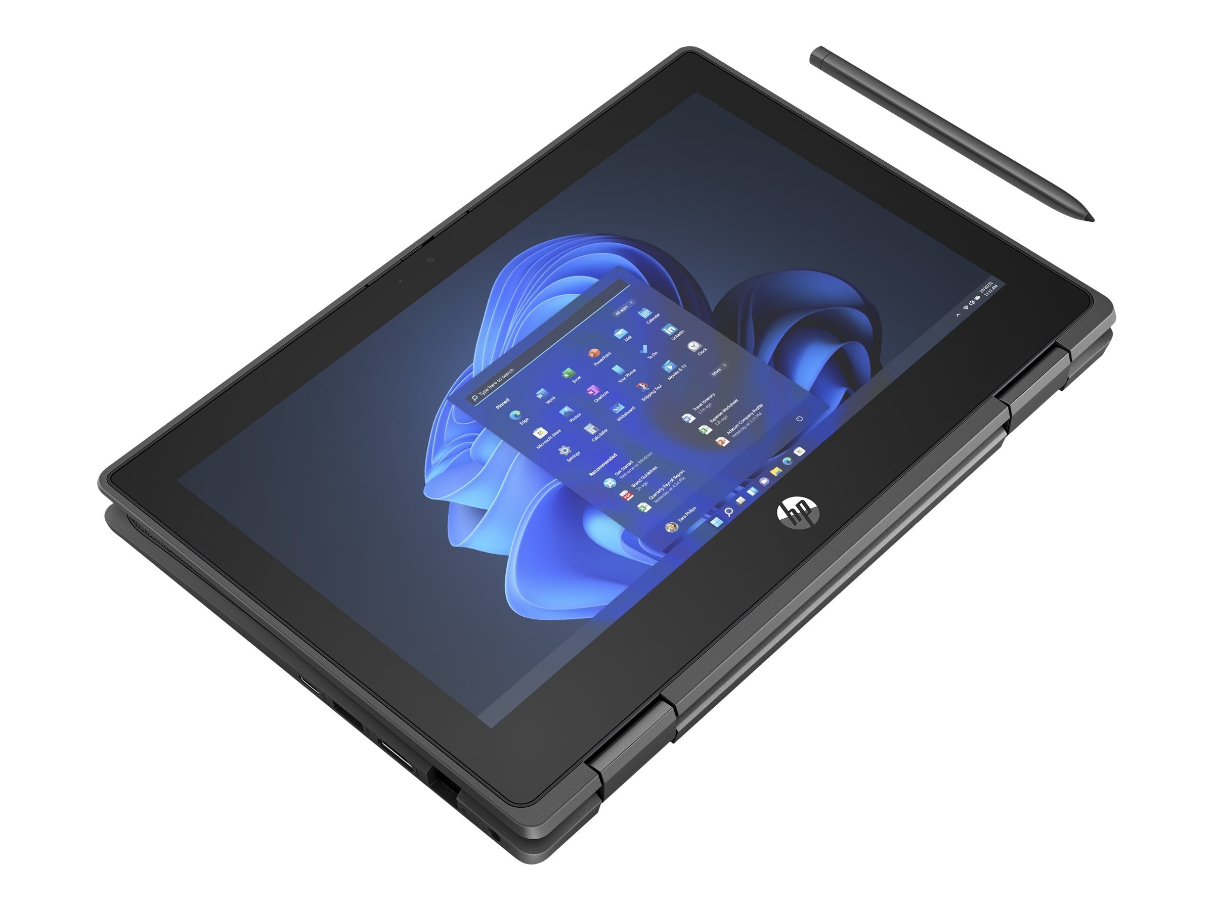 HP Pro x360 Fortis G10 11.6" Touchscreen Rugged Convertible 2 in 1 Notebook - HD - Intel Core i3 12th Gen i3-1210U - 4 GB - 128 GB SSD (9D3G8UT#ABA)