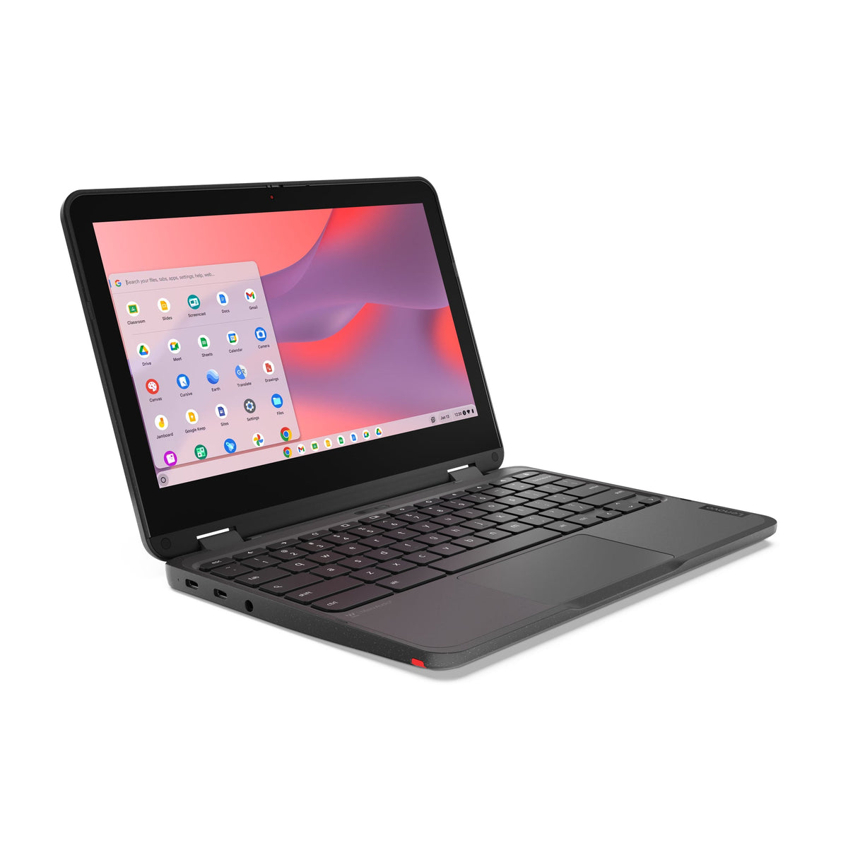 Lenovo 500e Chromebook Gen 4s N150 Laptop 11.6" Touchscreen HD 4 GB LPDDR5-SDRAM 64 GB eMMC Wi-Fi 6E (802.11ax) ChromeOS Gray