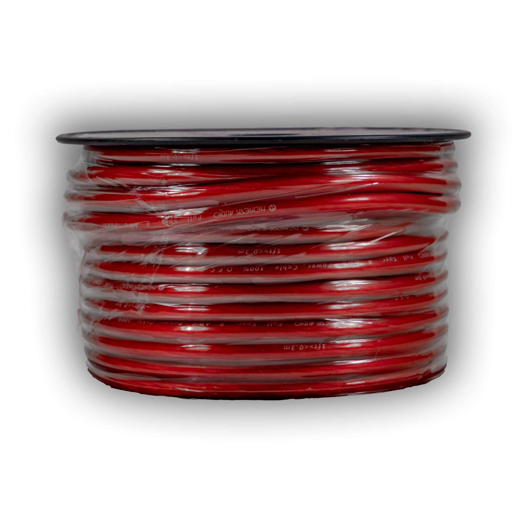 Nemesis Audio NM-8G/100RD 8G Copper Power Wire - 100 Ft