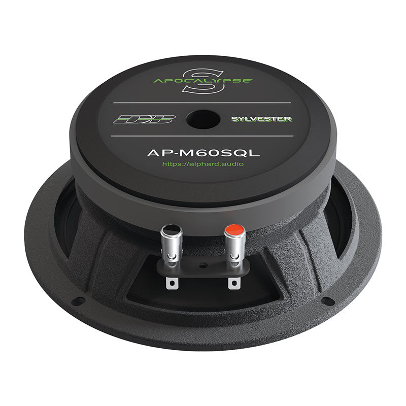Deaf Bonce Apocalypse AP-M60SQL 6.5" 150W RMS Sylvester Midrange Speakers (Pair)