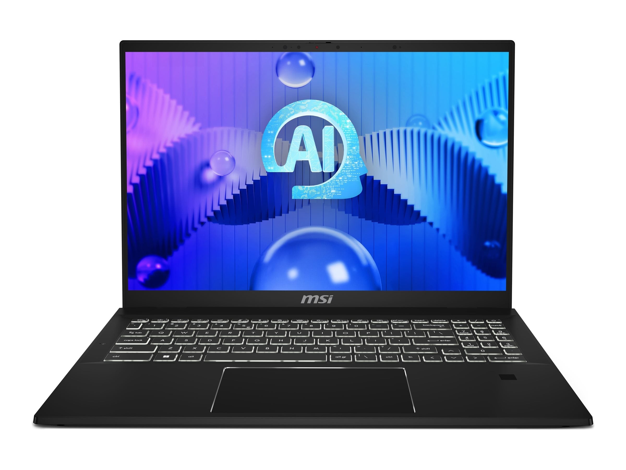 MSI Summit E16 AI Studio 2024 Convertible Notebook, Intel Core Ultra 7 155H, 32GB RAM, 1TB SSD, RTX 4050 6GB, 16" QHD+ 165Hz Touch, Windows 11 Pro, Black - SUM16STU14036 (3 Year Warranty)