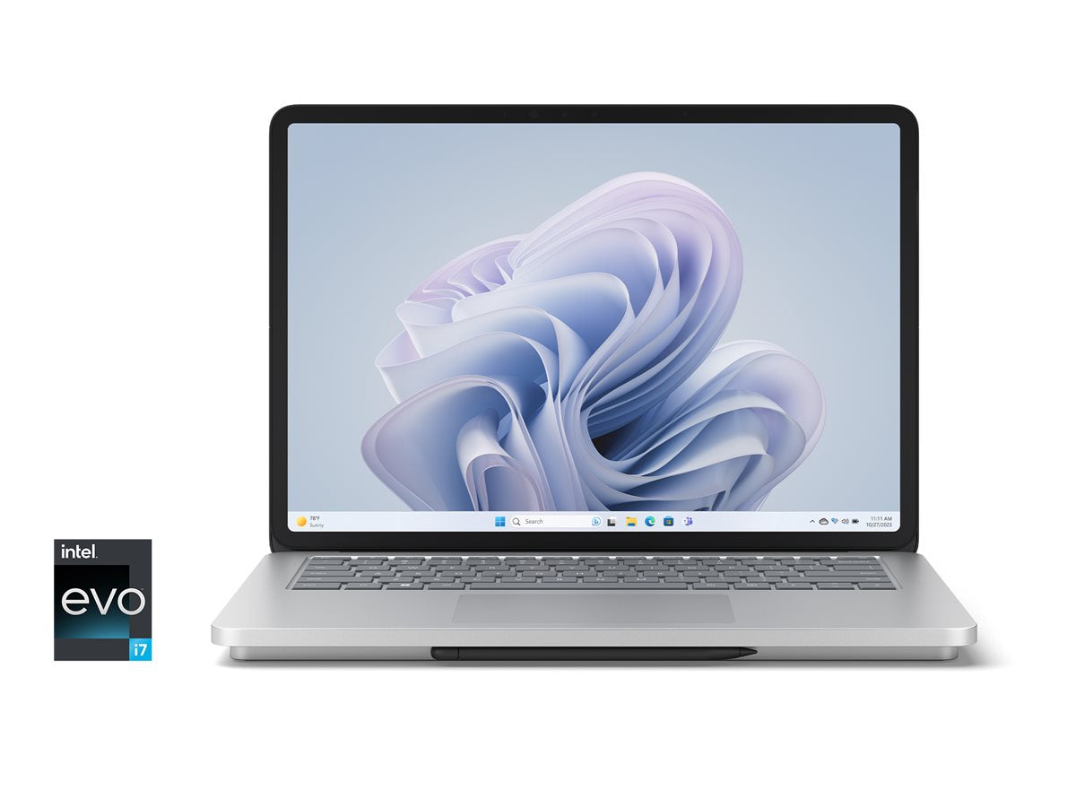 Microsoft Surface Laptop Studio 2 2024 Convertible 2-in-1 Notebook, 14.4" PixelSense 120Hz Touch, Intel Core i7, RTX 4050 6GB, 32GB RAM, 1TB SSD, Windows 11, Platinum - Z1J-00001 (1 Year Warranty)
