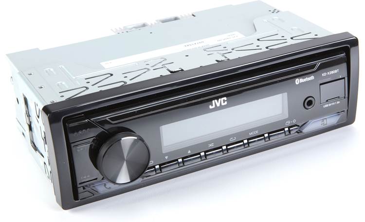 JVC KD-X280BT Single-Din Digital Media Receiver (No CD)