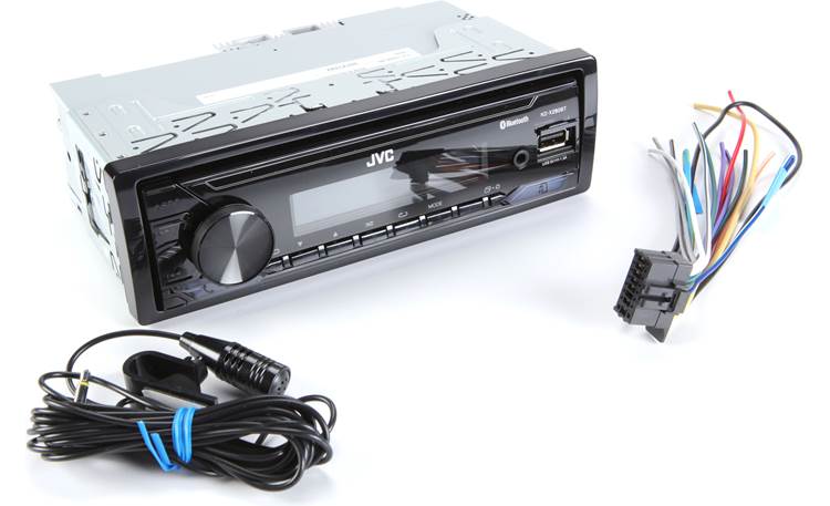 JVC KD-X280BT Single-Din Digital Media Receiver (No CD)