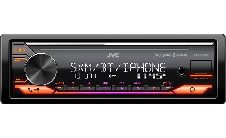 JVC KD-X380BTS Single-Din Digital Multimedia Receiver (No CD)