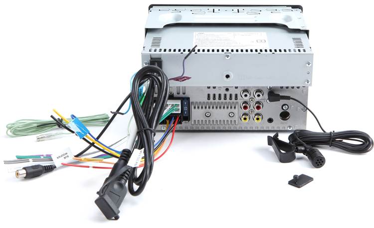 JVC KW-V660BT 6.8" Double-DIN CD/DVD Multimedia Receiver with Bluetooth, Apple Carplay/Android Auto (Sirius XM Ready)