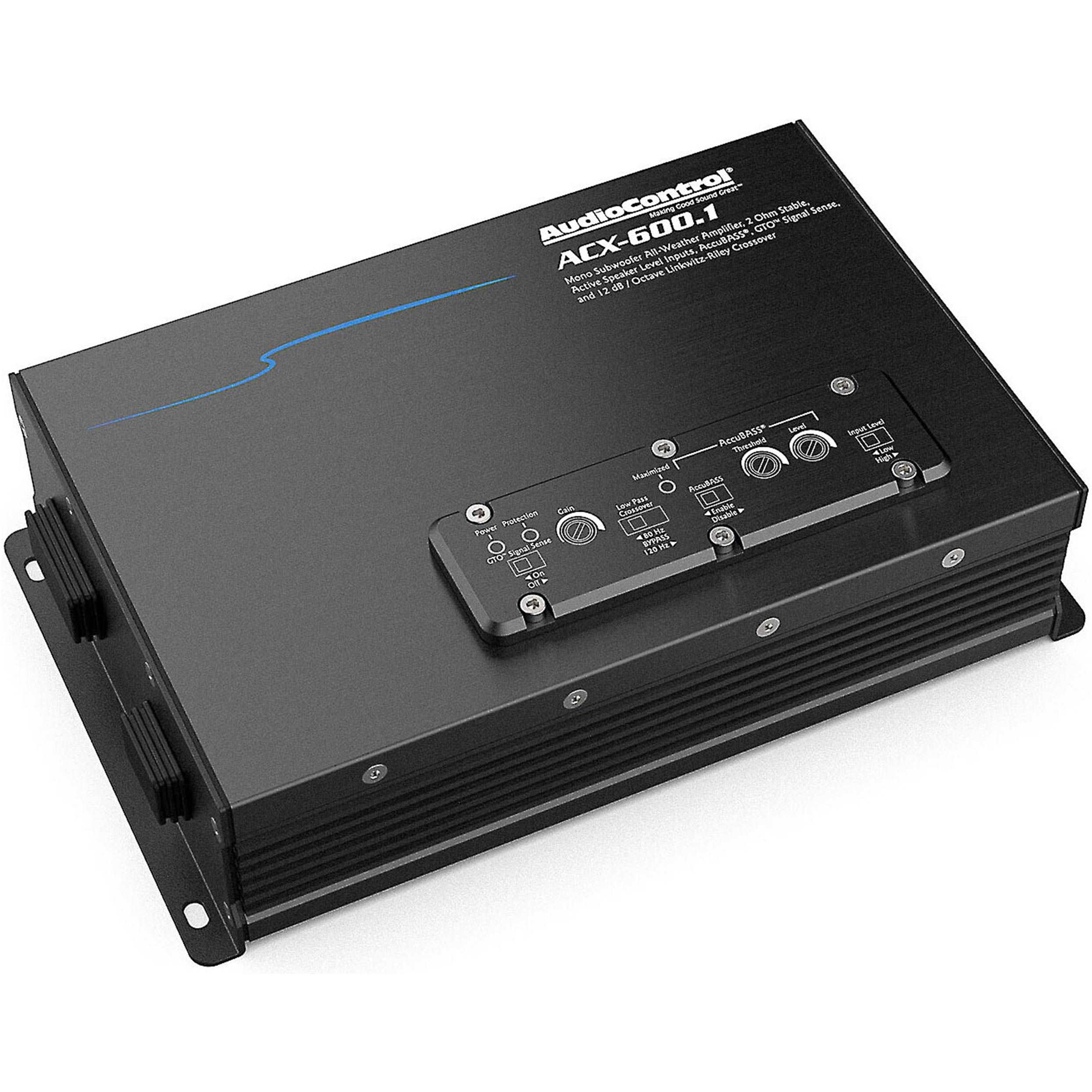 AudioControl ACX-600.1 600W RMS Monoblock Marine Amplifier