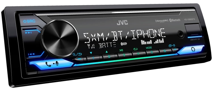 JVC KD-X380BTS Single-Din Digital Multimedia Receiver (No CD)