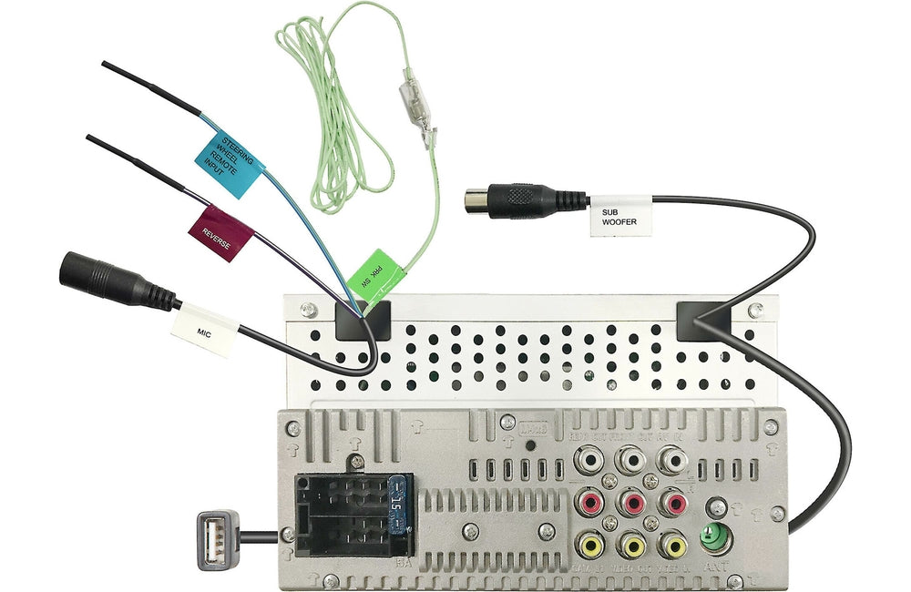 JVC KW-M180BT 6.8" Multimedia Receiver (No CD/DVD)