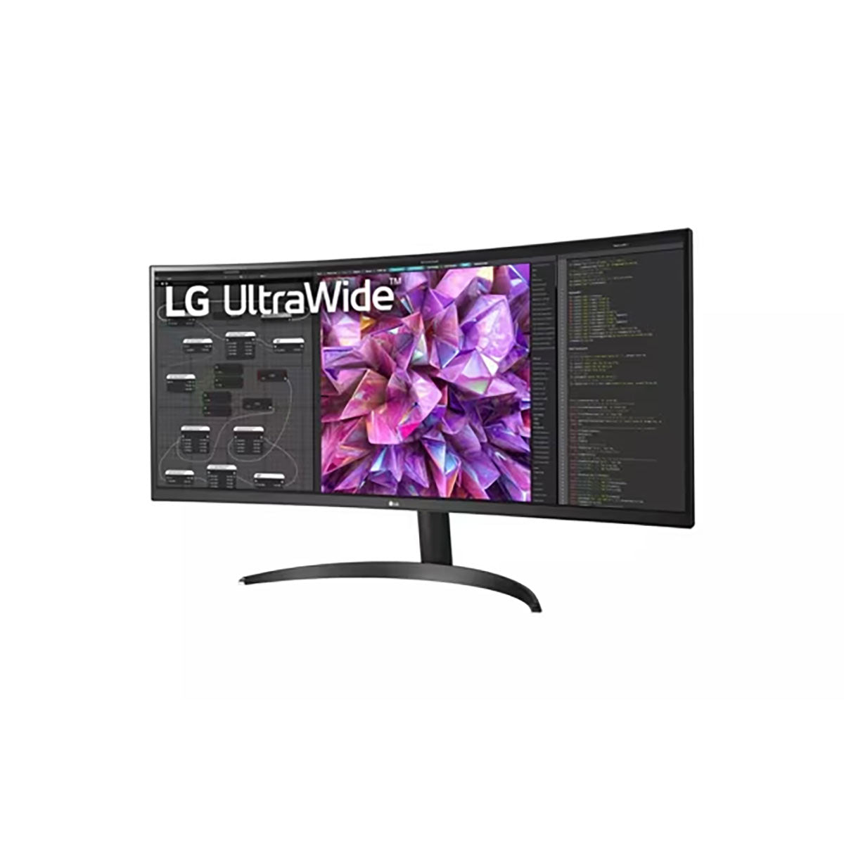 LG 34 Inch Curved UltraWide™ QHD 1440P IPS HDR 10 Monitor with Dual Controller & OnScreen Control
