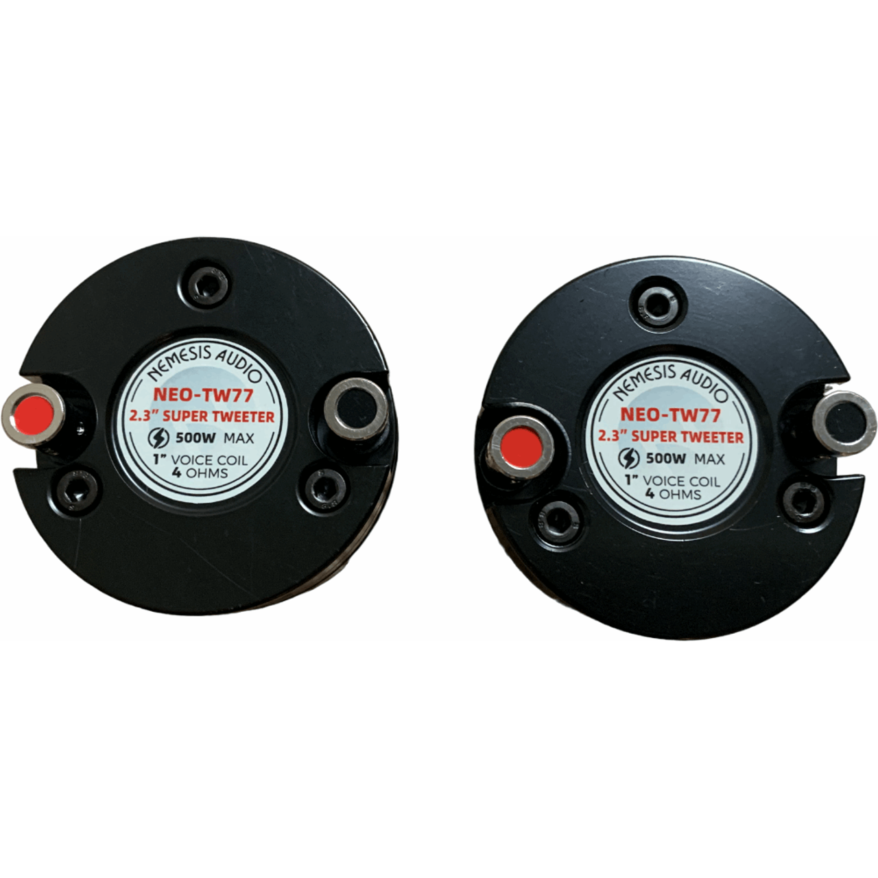 Nemesis Audio NEO-TW77 250W High Compression Neo Super Bullet Tweeters (Pair)