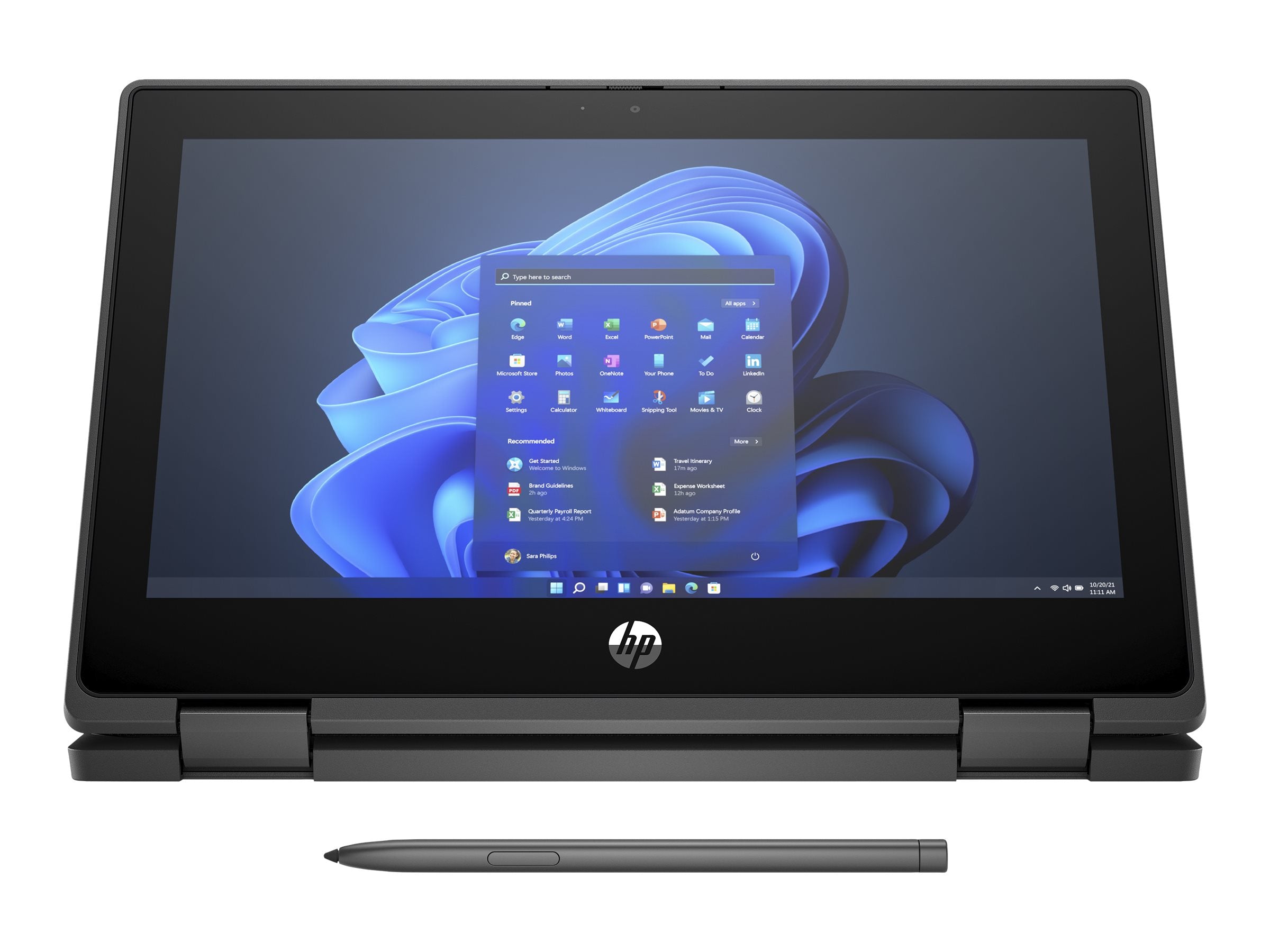 HP Pro x360 Fortis G10 11.6" Touchscreen Rugged Convertible 2 in 1 Notebook - HD - Intel Core i3 12th Gen i3-1210U - 4 GB - 128 GB SSD (9D3G8UT#ABA)