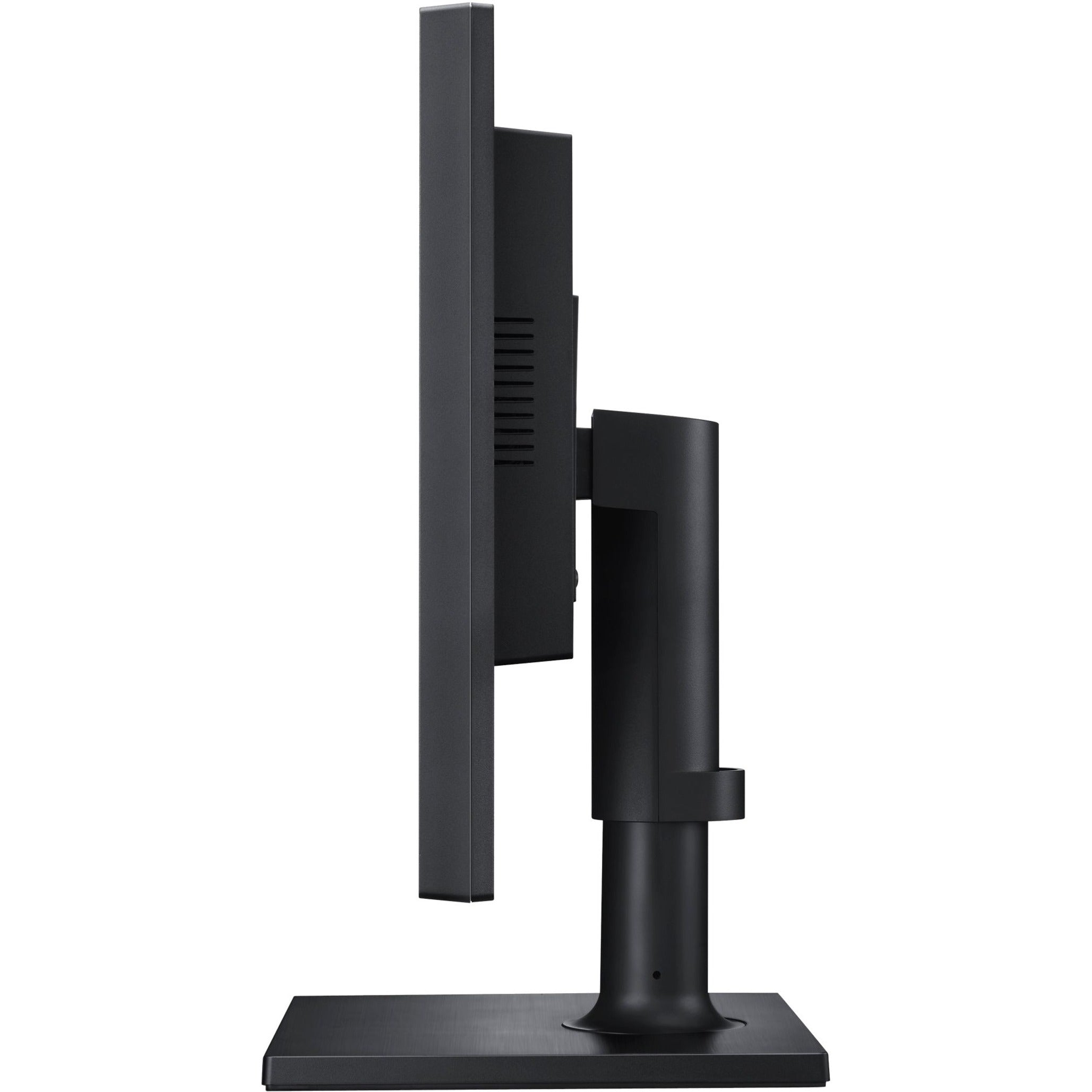 Samsung SE450 23.6" Full HD LCD Monitor, Ergonomic Design, Height Adjustable, VESA Mount, DVI/USB/VGA/DisplayPort, Flicker-Free, Game Mode, Energy Star - S24E450DL Matte Black (3 Year Warranty)