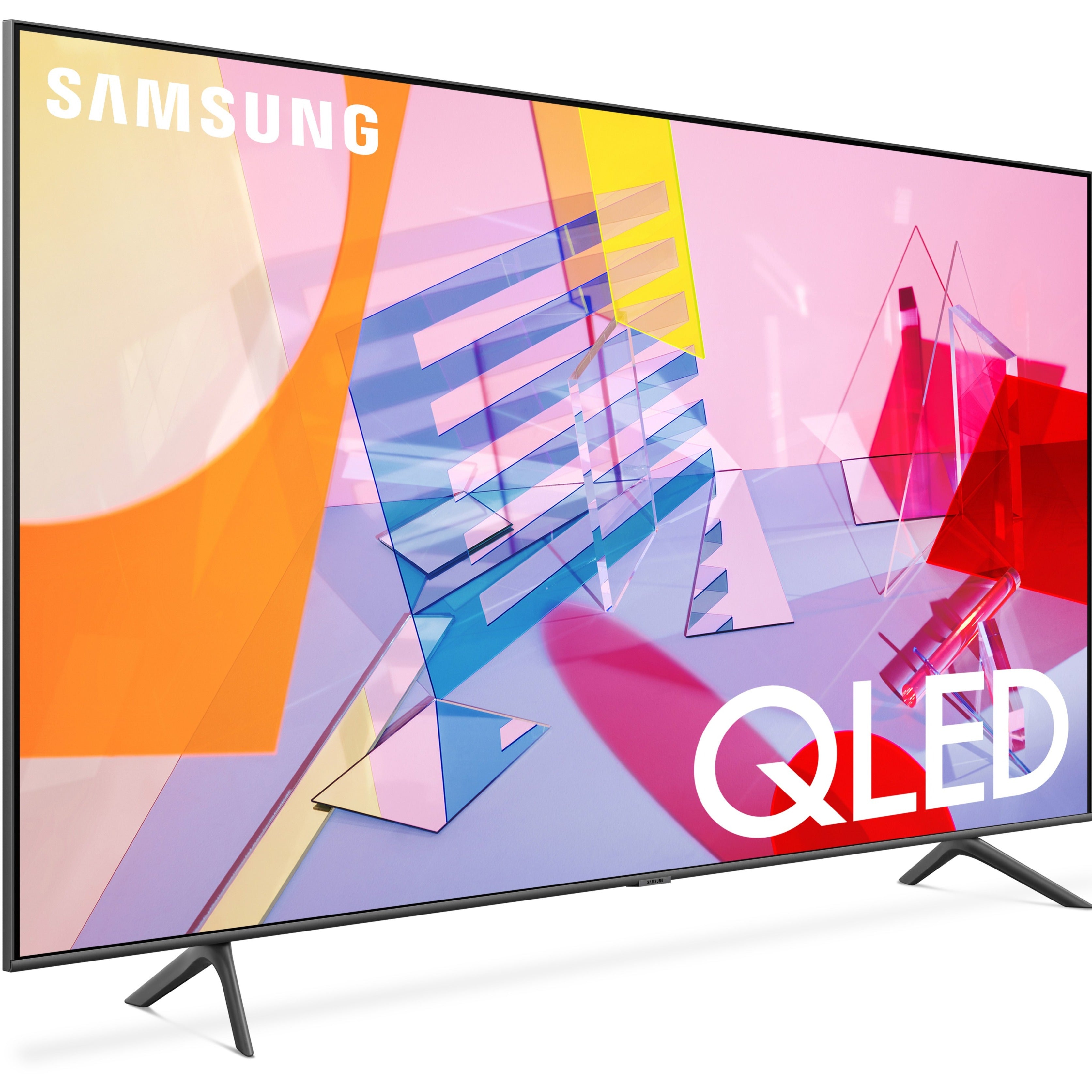 Samsung QN50Q60TAFXZA 50" Class Q60T QLED 4K UHD HDR Smart TV (2020), 2160p 120Hz 4K Edge Lit, 3 HDMI ports