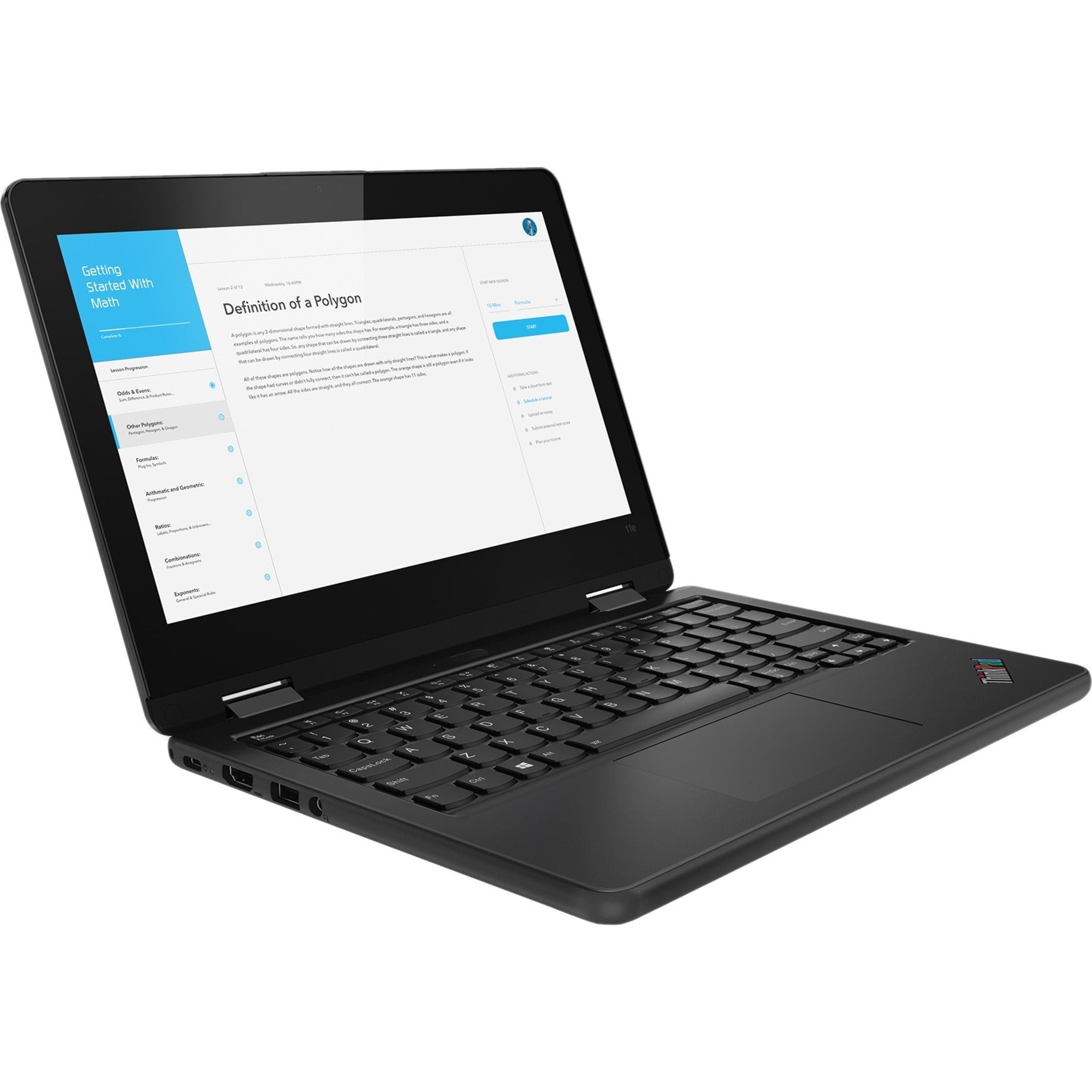 Lenovo 20SF0003US ThinkPad 11e Yoga G6 11.6" 2-in-1 Notebook, Intel Core m3-8100Y, 4GB RAM, 256GB SSD, Windows 10 Pro