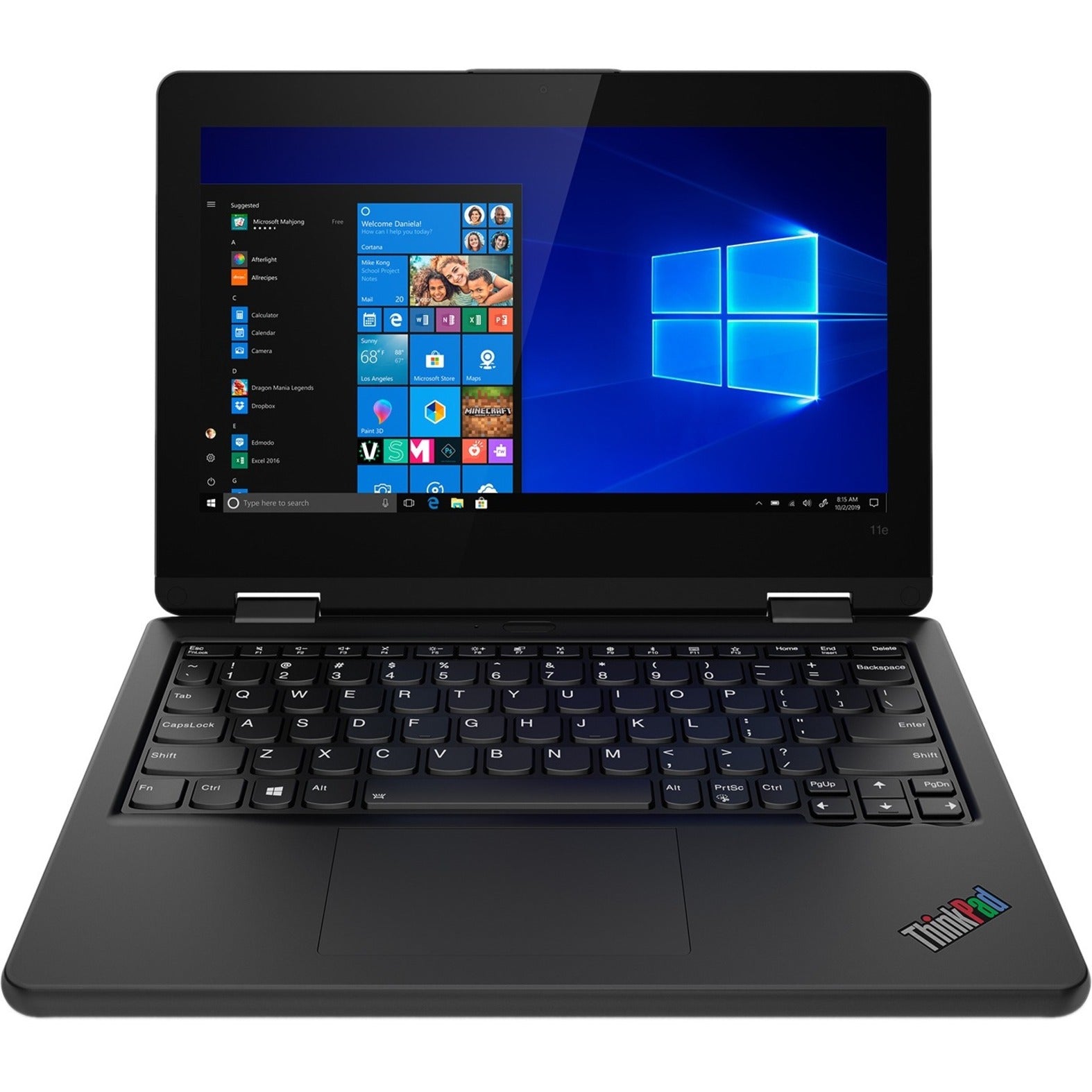 Lenovo 20SF0003US ThinkPad 11e Yoga G6 11.6" 2-in-1 Notebook, Intel Core m3-8100Y, 4GB RAM, 256GB SSD, Windows 10 Pro