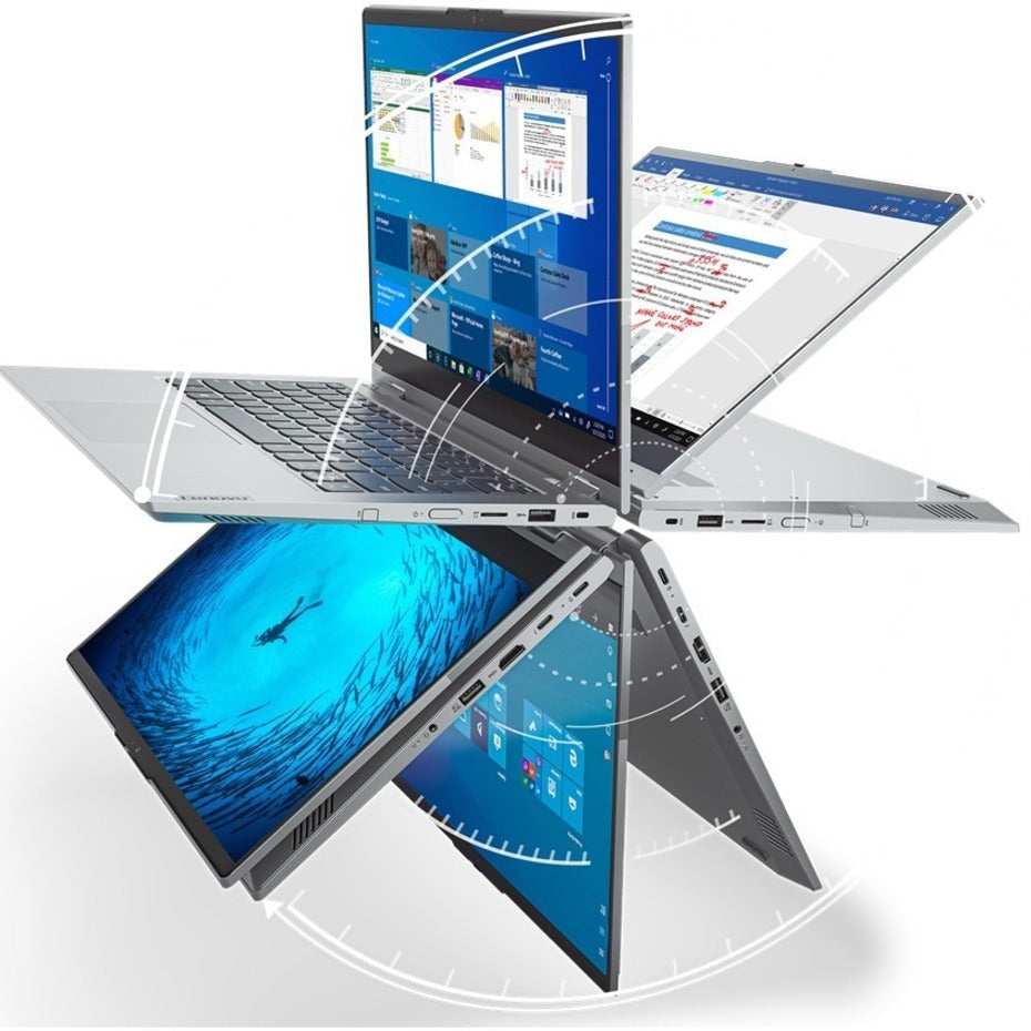 Lenovo 20WE0018US ThinkBook 14s Yoga ITL 2 in 1 Notebook, Core i7, 16GB RAM, 512GB SSD, Windows 10 Pro