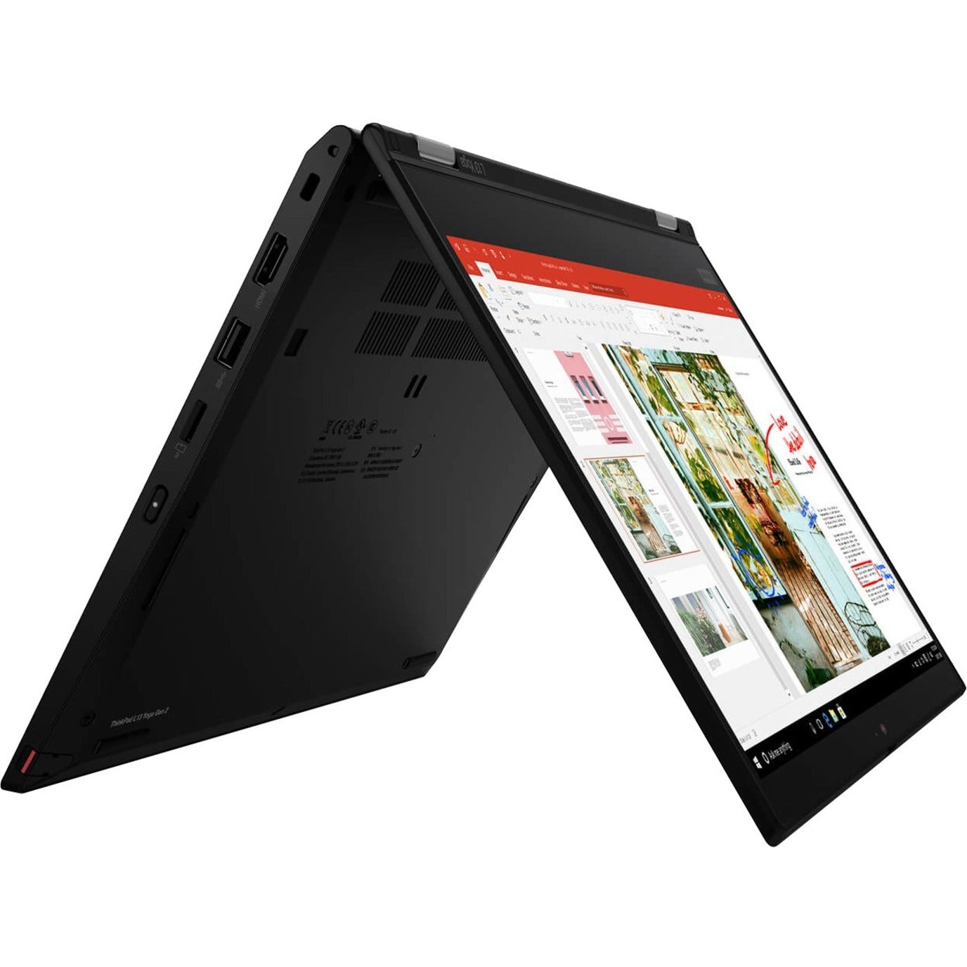 Lenovo 20VK0019US ThinkPad L13 Yoga Gen 2 13.3" Touchscreen Convertible 2 in 1 Notebook, Intel Core i7, 16GB RAM, 512GB SSD, Windows 10 Pro