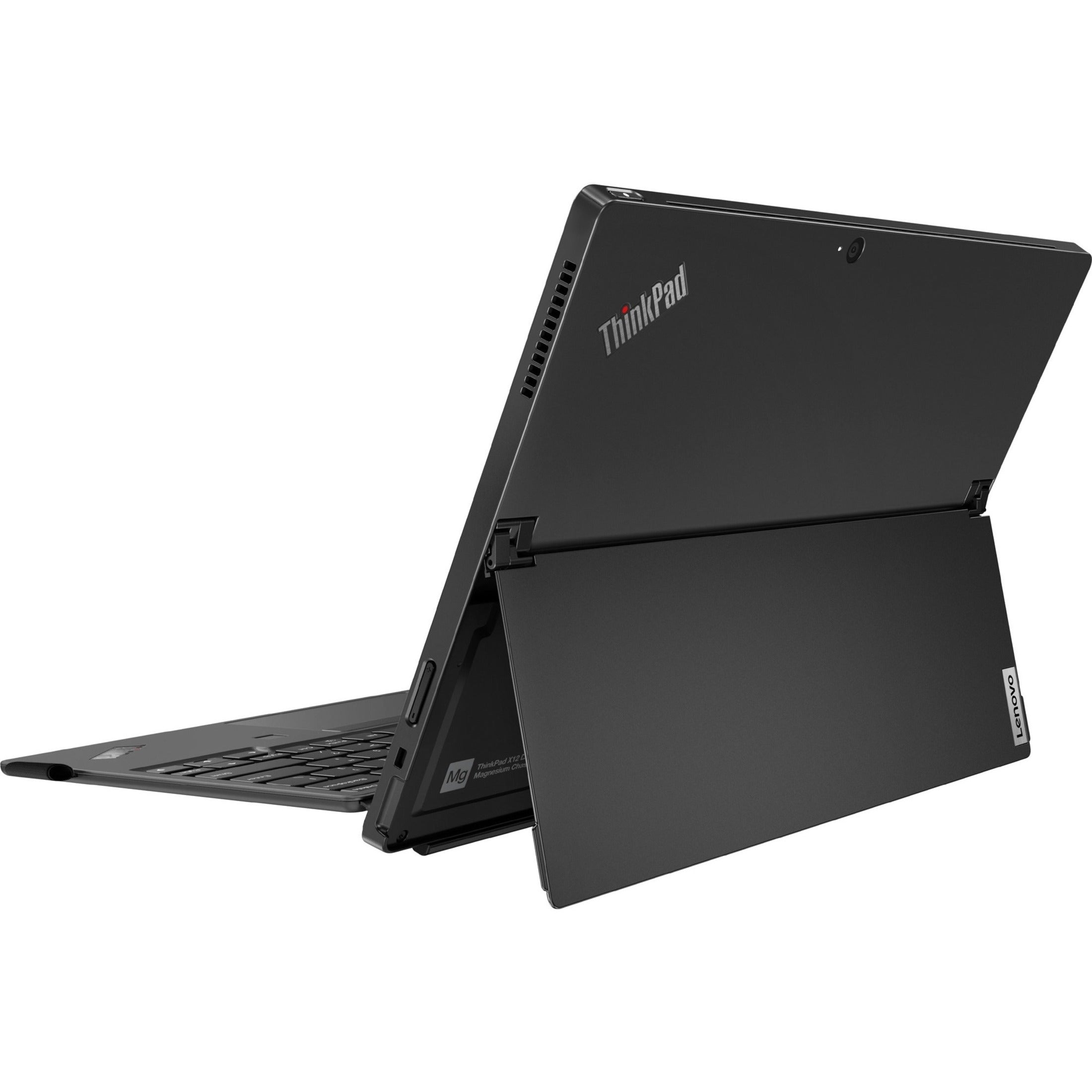 Lenovo 20UW000LUS ThinkPad X12 Detachable Gen 1 2 in 1 Notebook, Core i7, 16GB RAM, 512GB SSD, Windows 10 Pro
