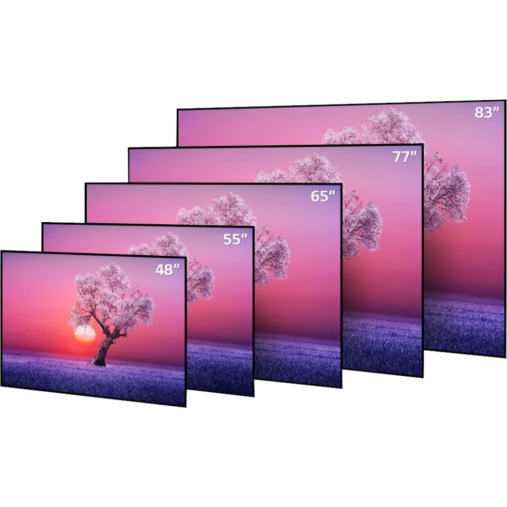 LG C1 77-inch Smart OLED TV, 4K UHD Display, Dolby Atmos, 120Hz Gaming, G-Sync Compatible, WebOS, AI ThinQ, HDR10, Voice Assistant - OLED77C1PUB (1 Year Warranty)