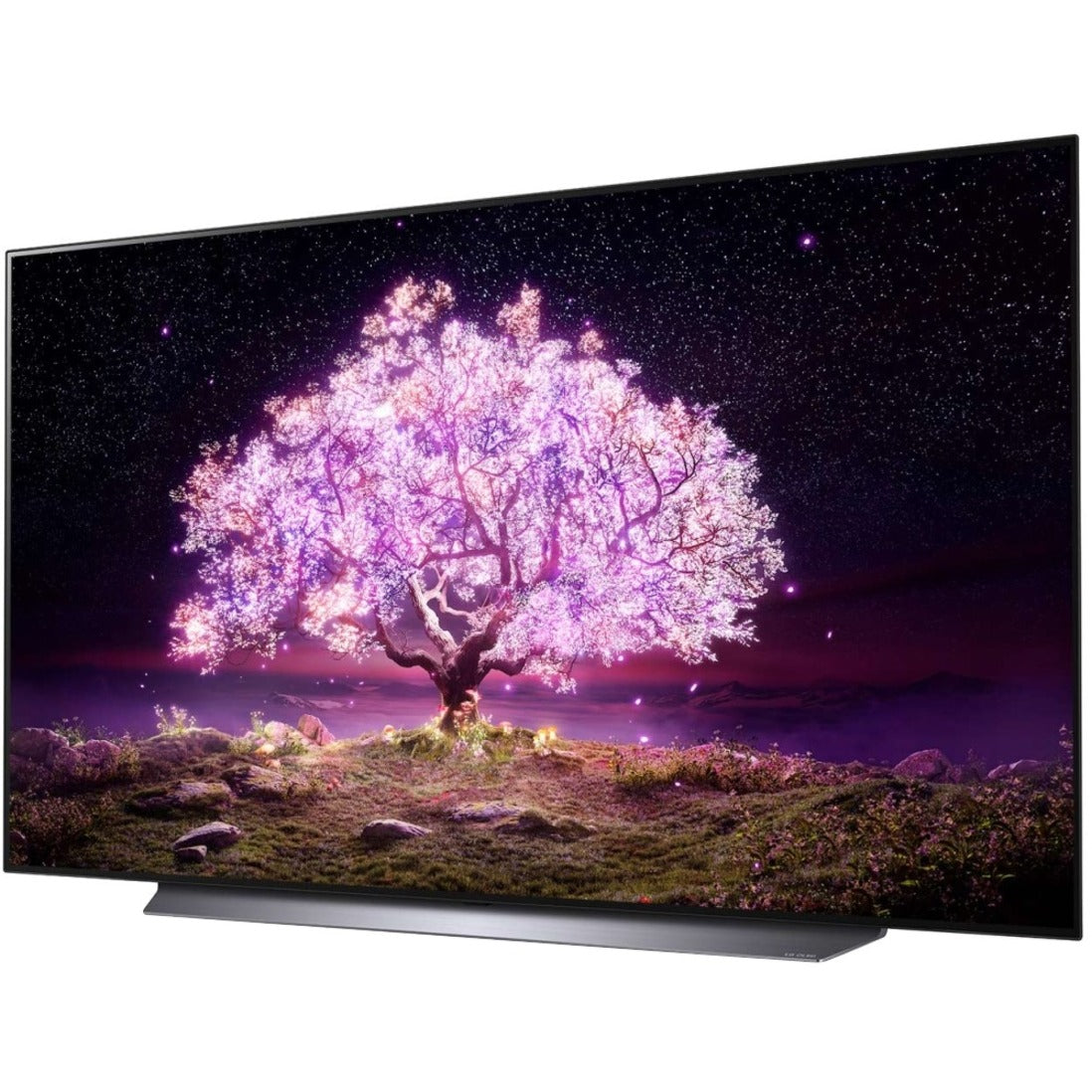 LG C1 77-inch Smart OLED TV, 4K UHD Display, Dolby Atmos, 120Hz Gaming, G-Sync Compatible, WebOS, AI ThinQ, HDR10, Voice Assistant - OLED77C1PUB (1 Year Warranty)
