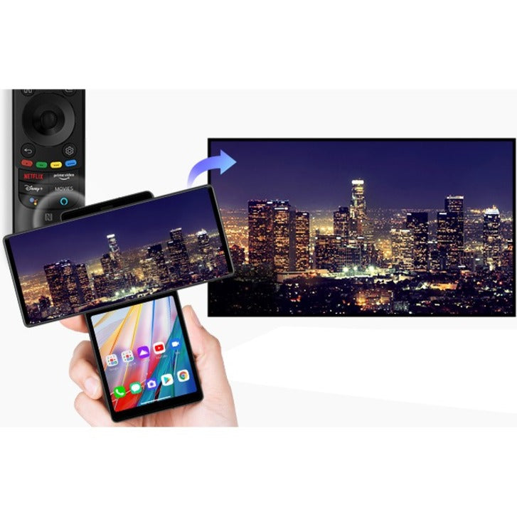 LG C1 77-inch Smart OLED TV, 4K UHD Display, Dolby Atmos, 120Hz Gaming, G-Sync Compatible, WebOS, AI ThinQ, HDR10, Voice Assistant - OLED77C1PUB (1 Year Warranty)