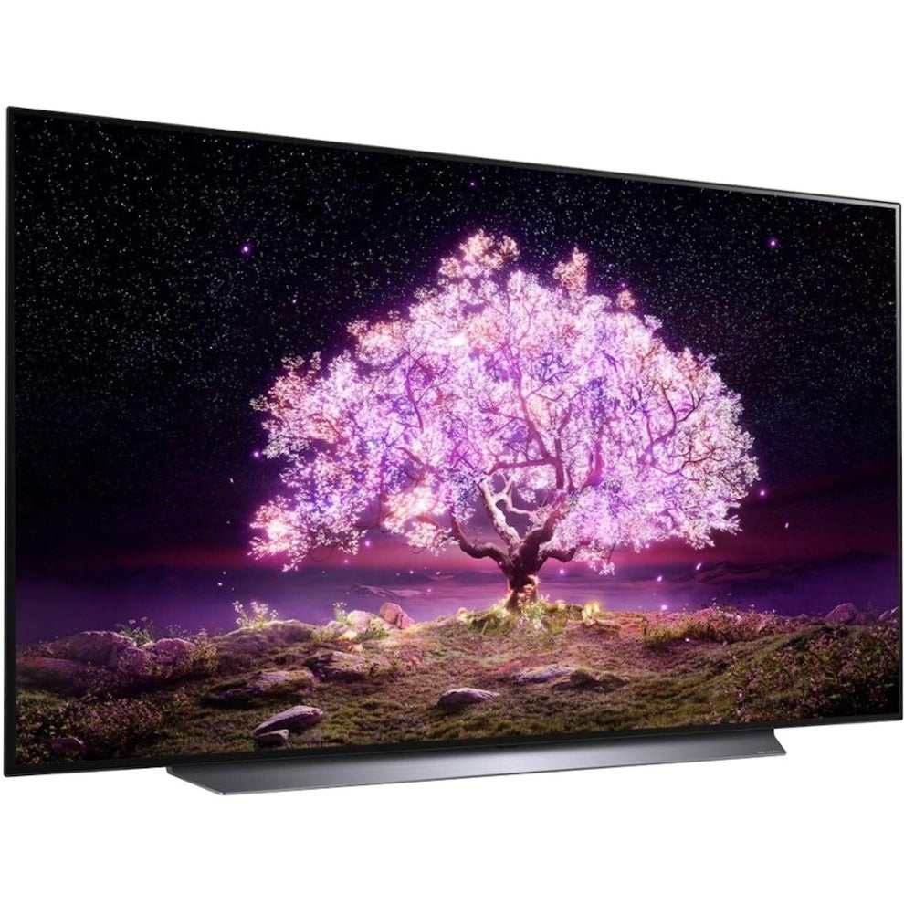 LG C1 55" Smart OLED TV, 4K UHD, Dolby Atmos, 120Hz Gaming Display, G-Sync Compatible, WebOS, AI ThinQ, HDR10, Voice Assistant - OLED55C1PUB (1 Year Warranty)