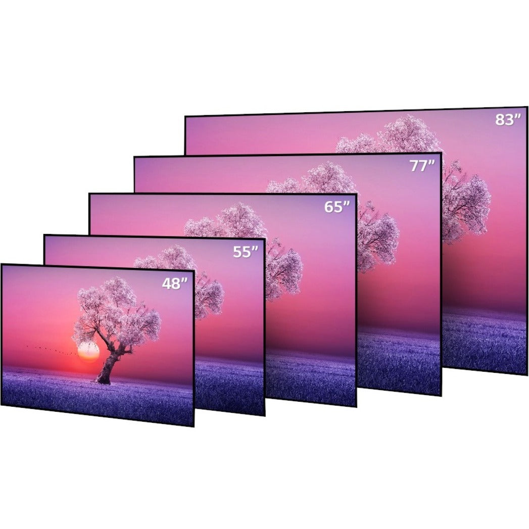 LG C1 55" Smart OLED TV, 4K UHD, Dolby Atmos, 120Hz Gaming Display, G-Sync Compatible, WebOS, AI ThinQ, HDR10, Voice Assistant - OLED55C1PUB (1 Year Warranty)