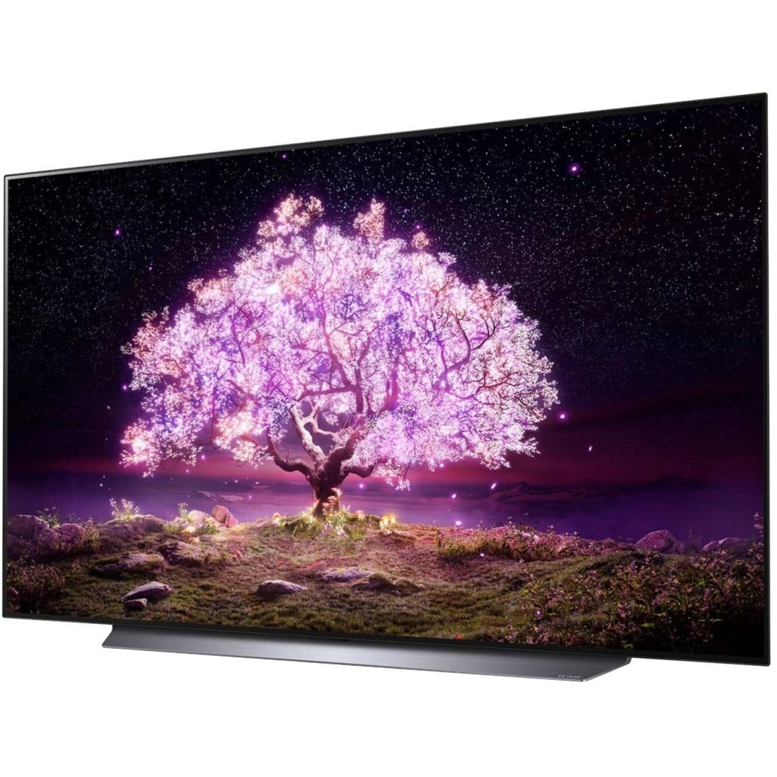 LG C1 55" Smart OLED TV, 4K UHD, Dolby Atmos, 120Hz Gaming Display, G-Sync Compatible, WebOS, AI ThinQ, HDR10, Voice Assistant - OLED55C1PUB (1 Year Warranty)
