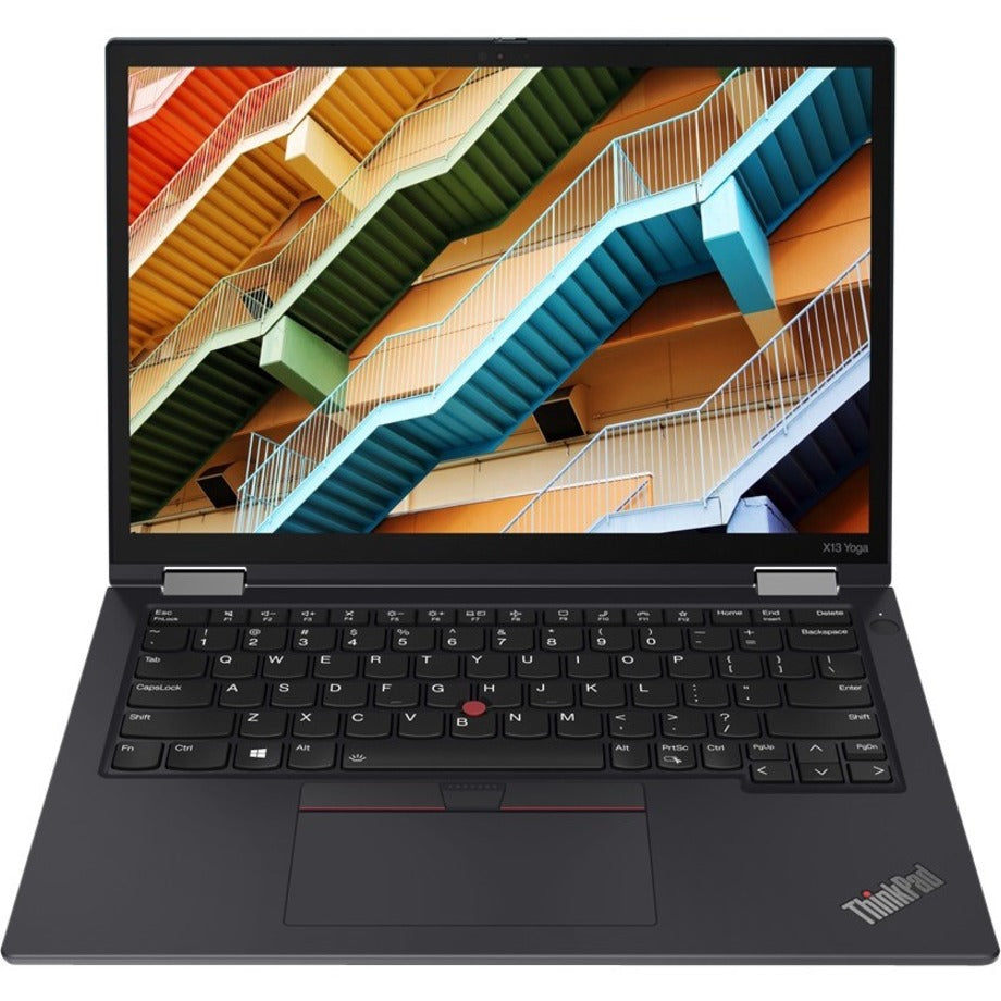 Lenovo 20W8002SUS ThinkPad X13 Yoga Gen 2 13.3" Touchscreen Convertible 2 in 1 Notebook, Intel Core i7, 16GB RAM, 512GB SSD, Windows 10 Pro