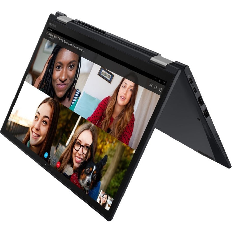 Lenovo 20W8002SUS ThinkPad X13 Yoga Gen 2 13.3" Touchscreen Convertible 2 in 1 Notebook, Intel Core i7, 16GB RAM, 512GB SSD, Windows 10 Pro