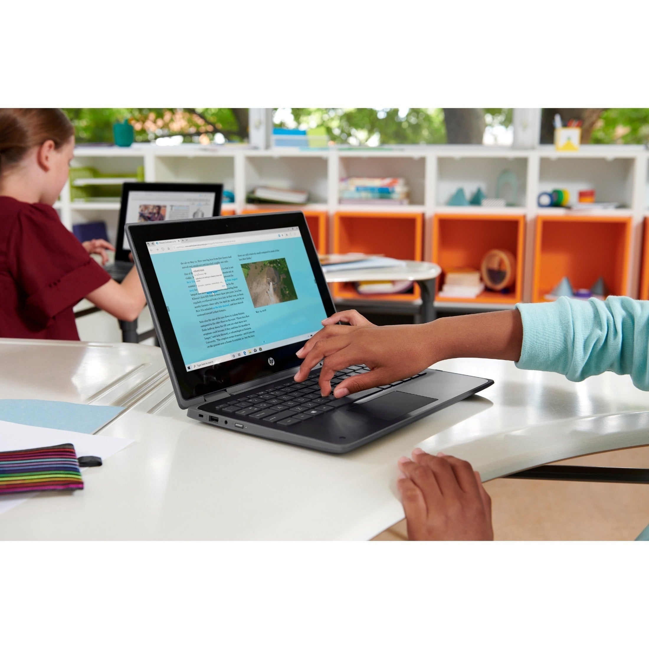 HP ProBook x360 11 G5 EE 11.6" Touchscreen Rugged Convertible 2 in 1 Notebook, Intel Pentium Silver N5030, 8GB RAM, 128GB SSD, Chalkboard Gray