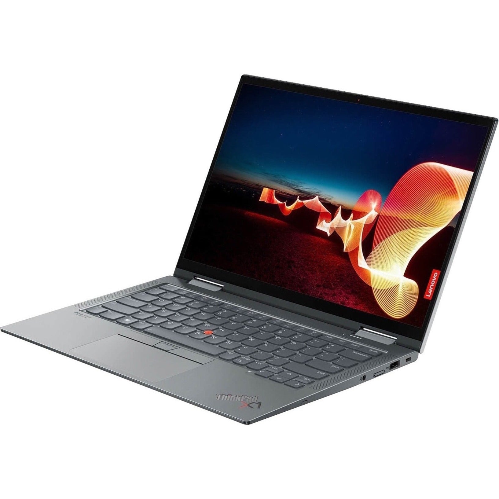 Lenovo 20XY00AHUS ThinkPad X1 Yoga Gen 6 14" Touchscreen Convertible 2 in 1 Notebook, Intel Core i5 11th Gen, 16GB RAM, 256GB SSD, Storm Gray