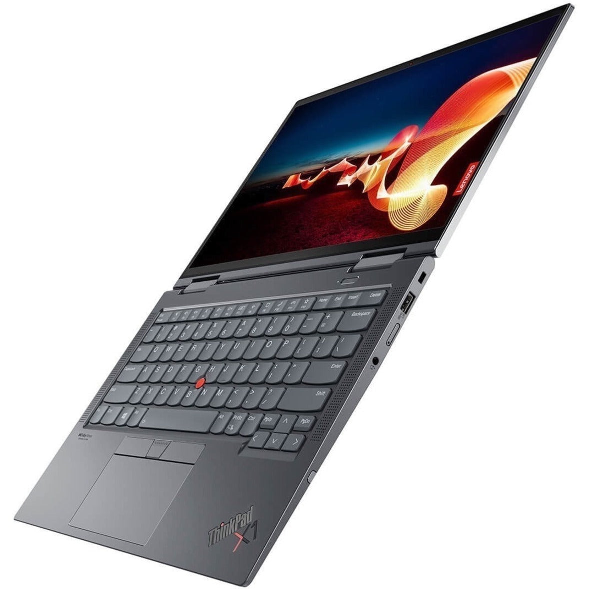 Lenovo 20XY00AHUS ThinkPad X1 Yoga Gen 6 14" Touchscreen Convertible 2 in 1 Notebook, Intel Core i5 11th Gen, 16GB RAM, 256GB SSD, Storm Gray