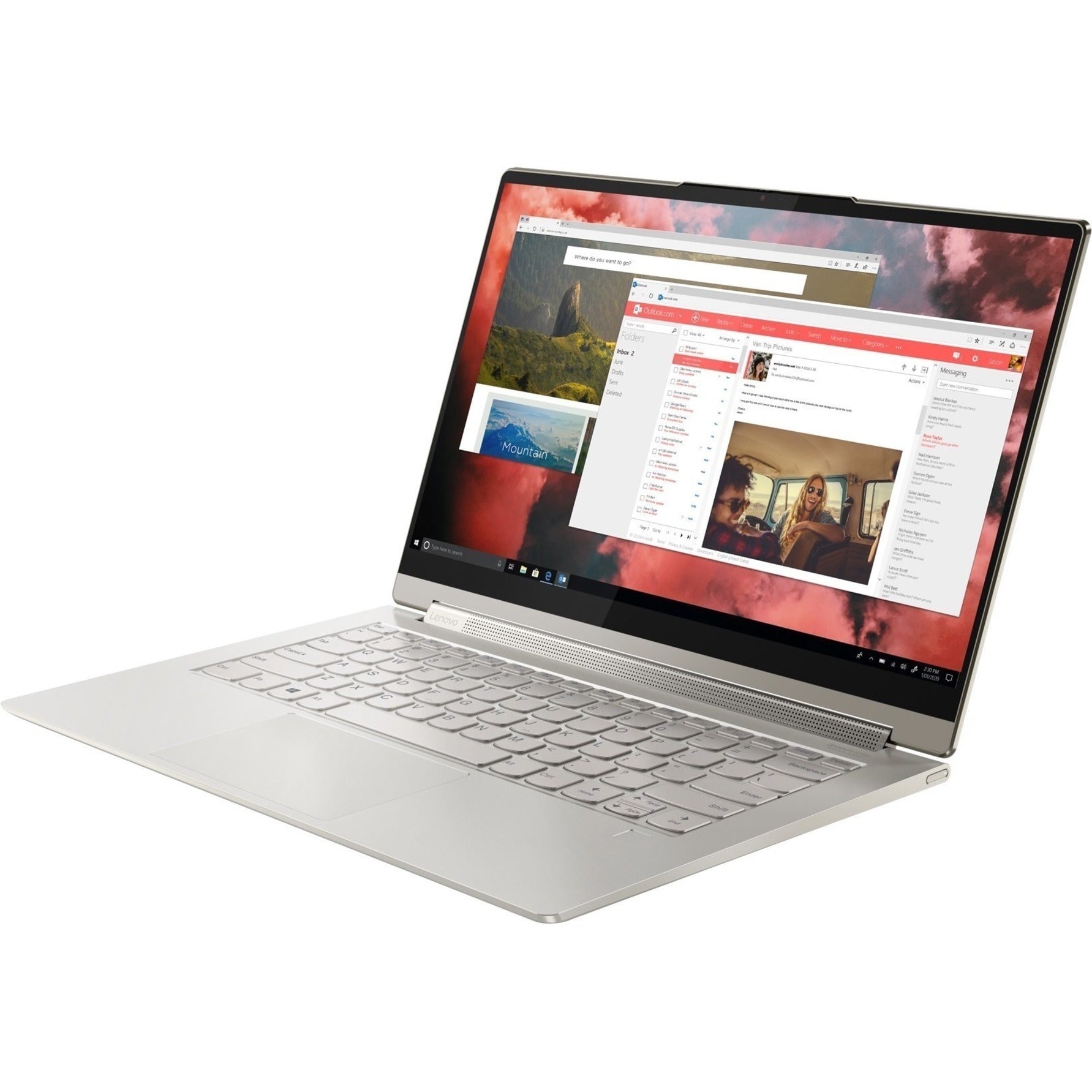 Lenovo Yoga 9i Convertible 14" 4K UHD Touch Laptop, Intel Core i7-1195G7, 16GB RAM, 1TB SSD, Iris Xe Graphics, Windows 11, Integrated Pen, Shadow Black - 82BG009NUS (1 Year Warranty)
