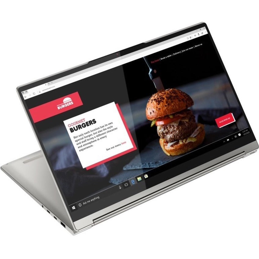 Lenovo Yoga 9i Convertible 14" 4K UHD Touch Laptop, Intel Core i7-1195G7, 16GB RAM, 1TB SSD, Iris Xe Graphics, Windows 11, Integrated Pen, Shadow Black - 82BG009NUS (1 Year Warranty)