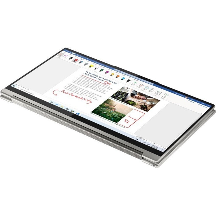 Lenovo Yoga 9i Convertible 14" 4K UHD Touch Laptop, Intel Core i7-1195G7, 16GB RAM, 1TB SSD, Iris Xe Graphics, Windows 11, Integrated Pen, Shadow Black - 82BG009NUS (1 Year Warranty)