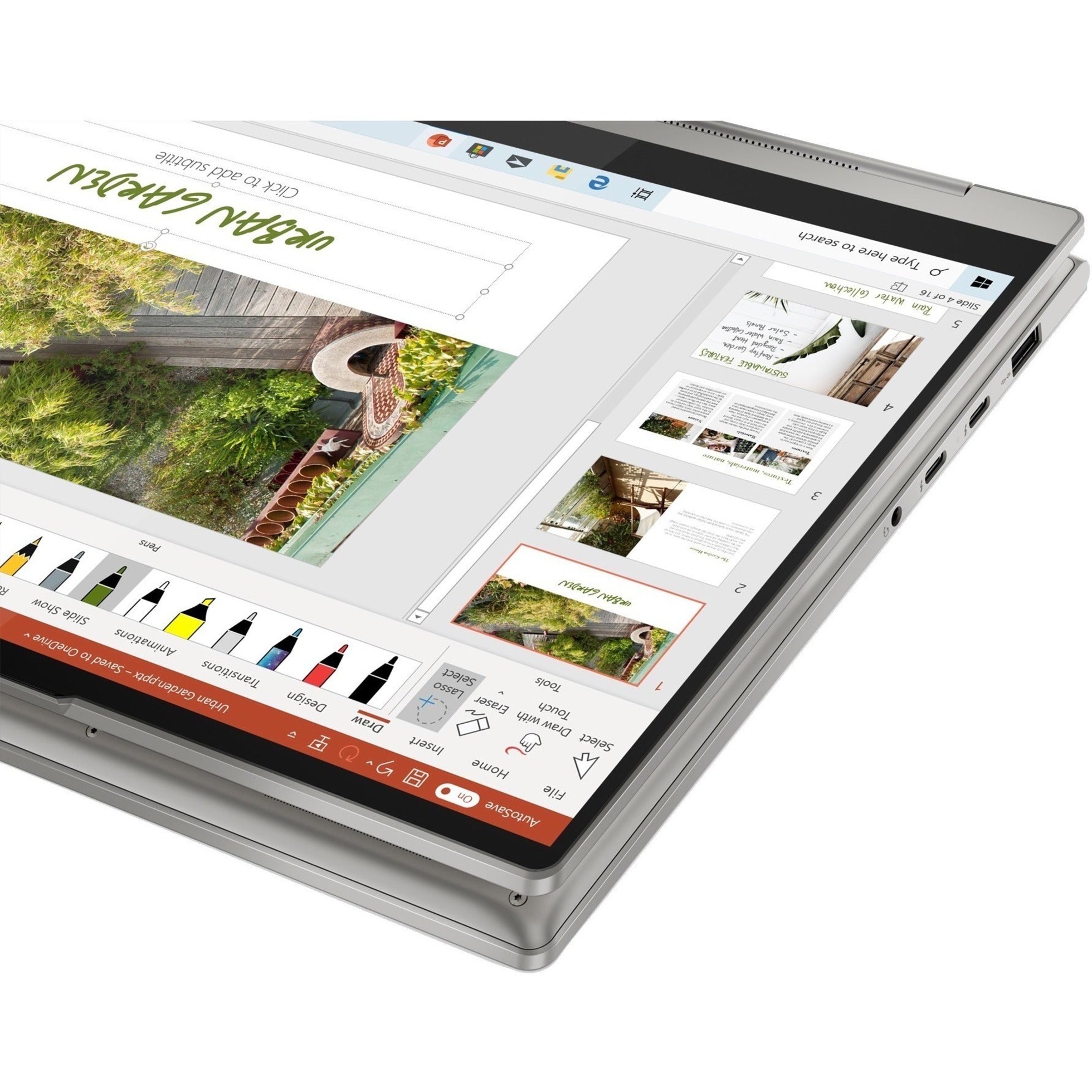 Lenovo Yoga 9i Convertible 14" 4K UHD Touch Laptop, Intel Core i7-1195G7, 16GB RAM, 1TB SSD, Iris Xe Graphics, Windows 11, Integrated Pen, Shadow Black - 82BG009NUS (1 Year Warranty)