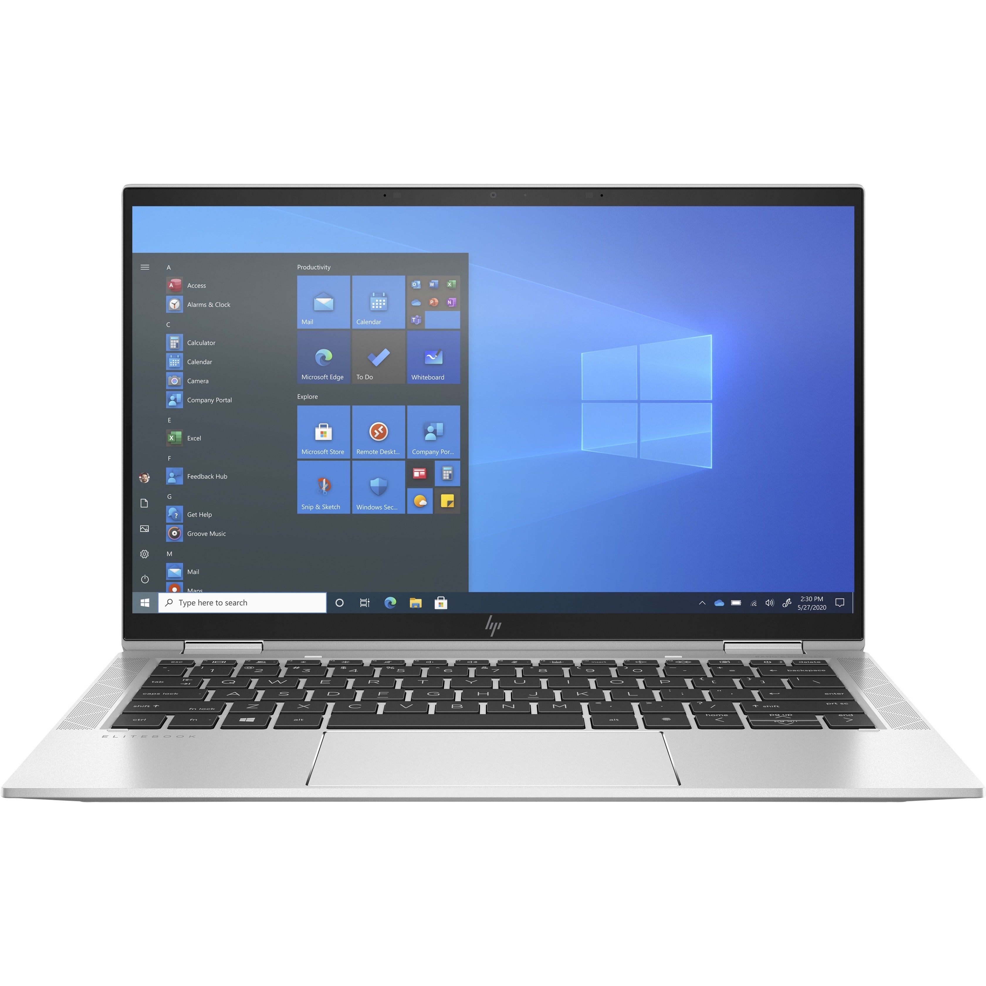 HP EliteBook x360 1030 G8 13.3" Convertible 2 in 1 Notebook, Intel Core i5, 16GB RAM, 256GB SSD