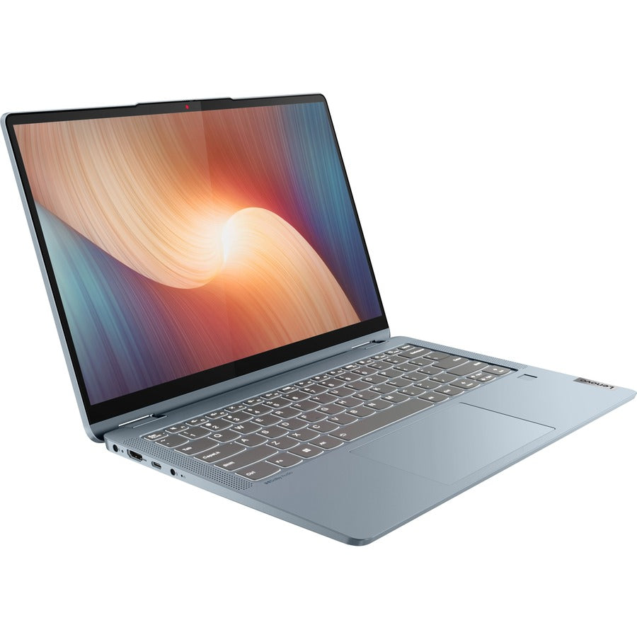 Lenovo 2024 IdeaPad Flex 5 14ALC7 Convertible 2-in-1 Notebook, 14" WUXGA IPS Touch, AMD Ryzen 5 5500U, 8GB LPDDR4X, 256GB NVMe SSD, Windows 11, Stone Blue - 82R9000RUS (1 Year Warranty)