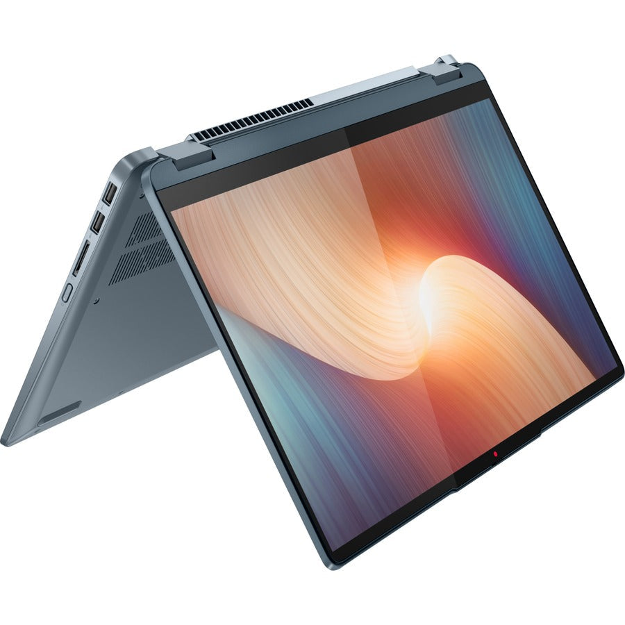 Lenovo 2024 IdeaPad Flex 5 14ALC7 Convertible 2-in-1 Notebook, 14" WUXGA IPS Touch, AMD Ryzen 5 5500U, 8GB LPDDR4X, 256GB NVMe SSD, Windows 11, Stone Blue - 82R9000RUS (1 Year Warranty)
