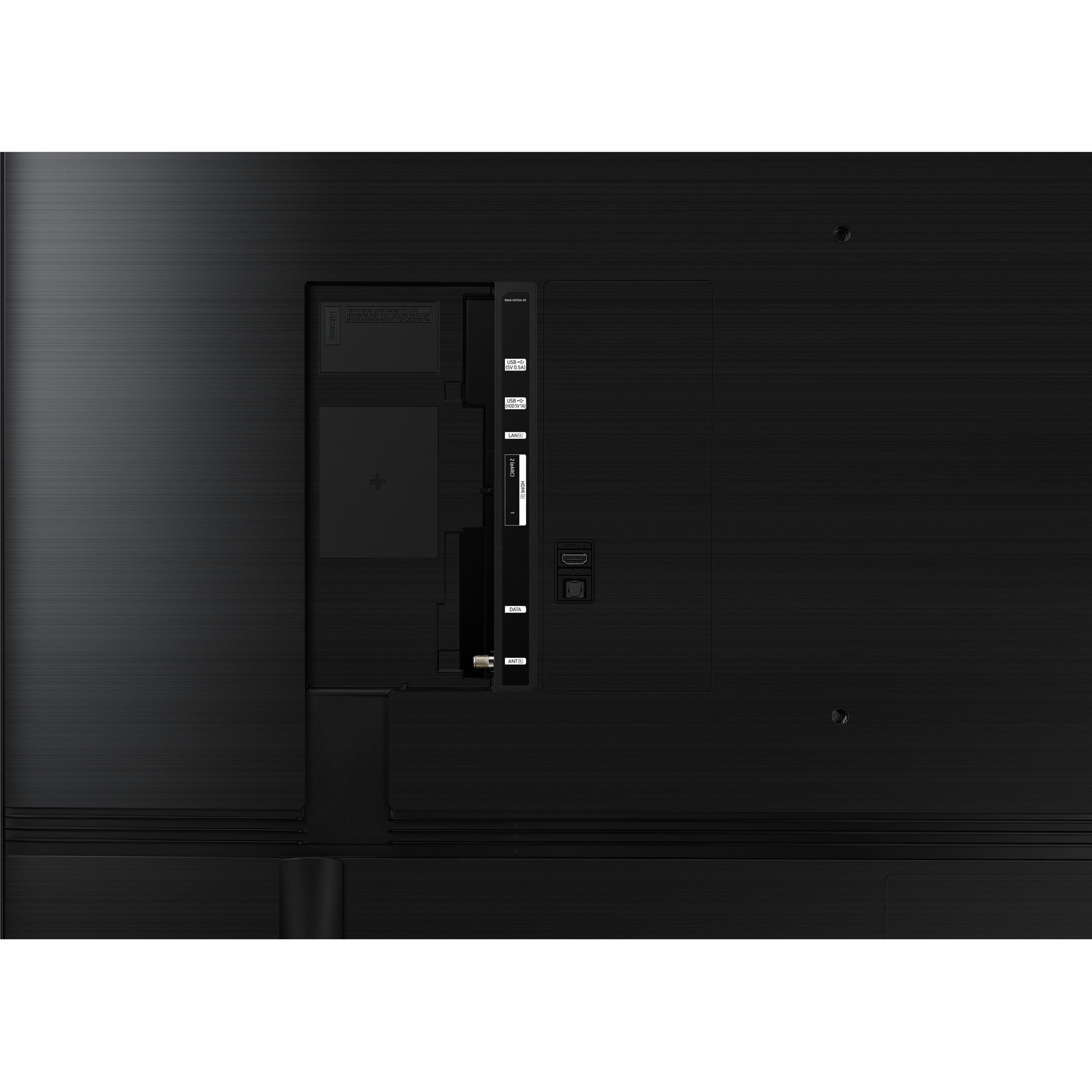 Samsung HBU8000 75" Crystal UHD 4K Smart Hotel TV, Dynamic Crystal Color, HDR10+, Dolby MS12, 20W RMS, Object Tracking Sound, Smart Hub, PQI 2200Hz, Black - HG75BU800NFXZA (1 Year Warranty)