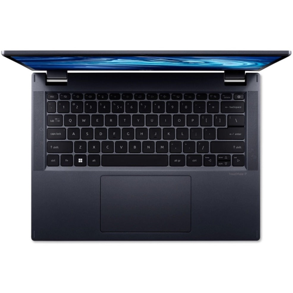 Acer TravelMate Spin P4 Convertible 2-in-1 Notebook, Ryzen 7 PRO, 14" WUXGA Touchscreen, 16GB DDR5, 512GB SSD, Windows 11 Pro, Fingerprint Reader - NX.VUTAA.001 (1 Year Warranty)