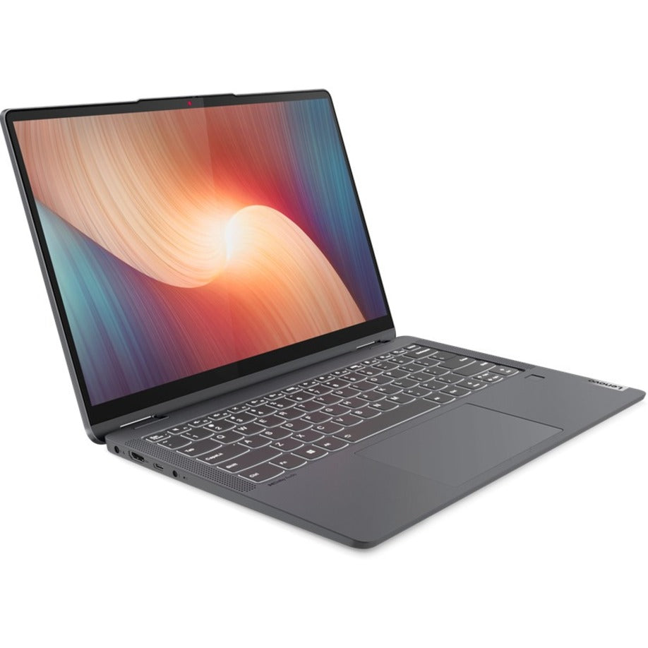 Lenovo IdeaPad Flex 5 Convertible 2-in-1 Touch Laptop, 14" WUXGA IPS, AMD Ryzen 5 5500U, 8GB LPDDR4X, 256GB NVMe SSD, Wi-Fi 6, Windows 11 Home - 82R9000SUS (1 Year Warranty)